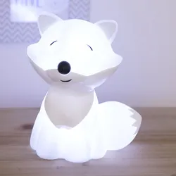 Lampada da tavolo 18h cm a forma di volpe - Kids