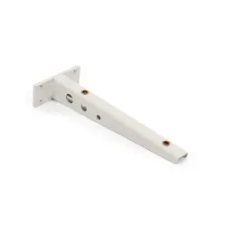 Staffa regolabile 33x5 h cm bianco per top lavabo sospeso