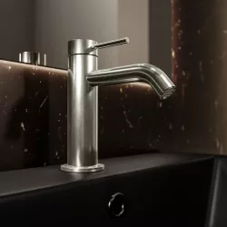 Miscelatore lavabo in ottone spazzolato – Ran