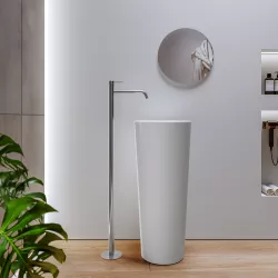 Miscelatore lavabo freestanding cromo – Ran