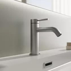 Miscelatore lavabo in acciaio inox 316L satinato - Pure