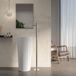 Miscelatore lavabo freestanding cromo – Iota