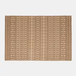 Tappeto da esterno 300x200 cm con fantasia bianca e beige