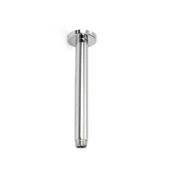 Braccio doccia a soffitto tondo D 23 cm cromo