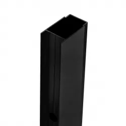 Profilo di estensione nero da 3,5 a 5 cm per box doccia - Teknic
