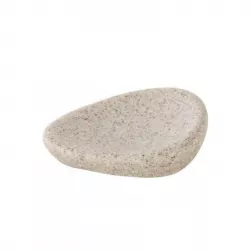 Portasapone in resina sabbia effetto pietra - Stone