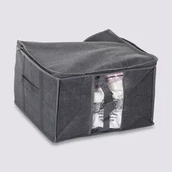 Contenitore salvaspazio 40X40 cm per sottoletto con sacchetto