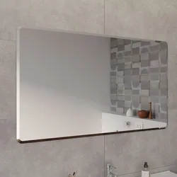 Specchio con cornice bisellata 120 x 70 cm reversibile - Ostro
