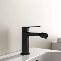 Miscelatore bidet senza scarico 14h cm nero - Tila