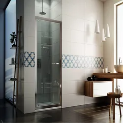 Nicchia doccia 60 cm battente in cristallo 6 mm trasparente 200 h cm - Athens