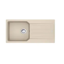Lavello Franke City 2.0 in fragranite 86x50 cm con gocciolatoio e vasca avena