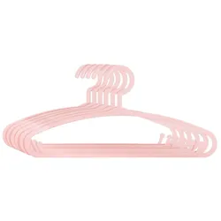 Set 6 grucce appendiabiti per bambini rosa - Kids