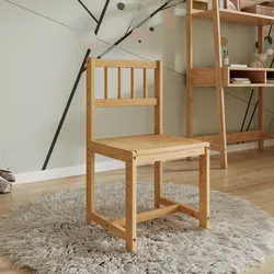 Sedia per bambini con altezza regolabile in legno naturale - Lollipop