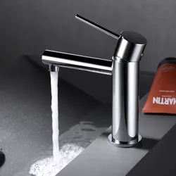 Miscelatore lavabo cromato - Plaka Stick