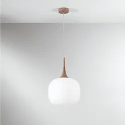 Lampadario - Vetro soffiato Murano con fusione oro 24 KT