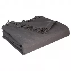 Copriletto 250x230 cm in cotone grigio - Tito