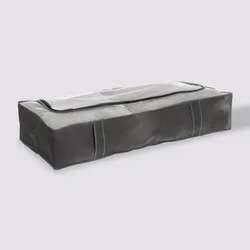 Contenitore salvaspazio 100X45 cm per armadio o sottoletto antracite