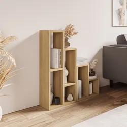 Set 2 librerie modulari 42x45h e 42x89h effetto rovere - Tobs