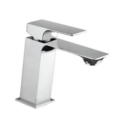 Miscelatore lavabo in ottone cromo Slim di Jacuzzi - Rubinetteria