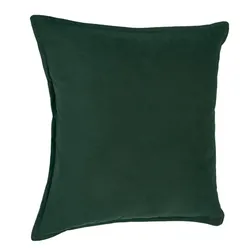 Cuscino 45x45 cm sfoderabile in tessuto verde cedro - Wynter