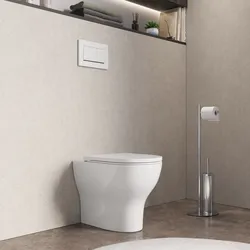 Vaso filomuro in ceramica bianco lucido - Skall