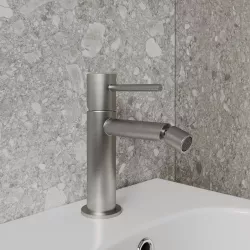 Miscelatore bidet in ottone spazzolato - Oasis