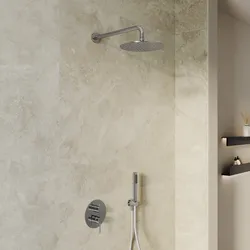 Set incasso doccia in ottone cromo - Oasis
