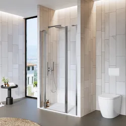 Box doccia nicchia 115 cm 30 giunto + 70 battente + 15 fisso con vetro temperato trasparente e profilo cromo 195h - Nilo
