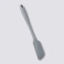 Spatola da pasticceria 27h cm in silicone grigio chiaro