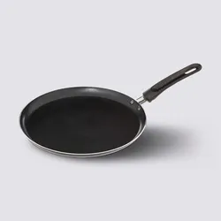 Padella antiaderente rotonda 26 cm per crepes in alluminio