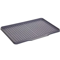 Vassoio scolapiatti 46x30 cm in polipropilene grigio