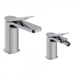 Set miscelatore lavabo e bidet cromo – Wing