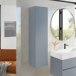 Colonna da bagno sospesa 140h cm carta da zucchero