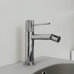 Miscelatore bidet in ottone cromo - Crystal