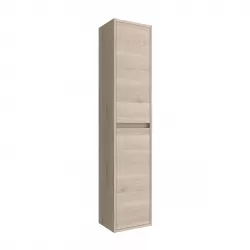 Colonna bagno sospesa 140h cm rovere atlas con anta Soft Close reversibile - Medora e Libras