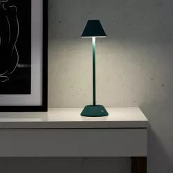 BRILLIANT lamp Lampe de table Primo gris foncé 1x D45, E14, 40W, adapté