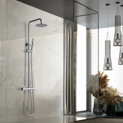 Colonna doccia in acciaio inox 304 con miscelatore termostatico - Fear