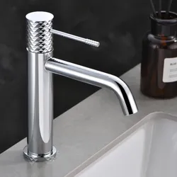 Miscelatore lavabo in ottone cromo - Fear