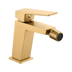 Miscelatore bidet oro spazzolato - Forg