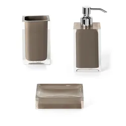 Set di accessori per il bagno portaspazzolino portaoggetti dentifricio montaggio a parete portaspazzolino portabicchieri portaspazzolino per bambino  15