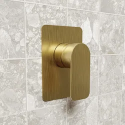 Miscelatore incasso doccia oro spazzolato - Fusion
