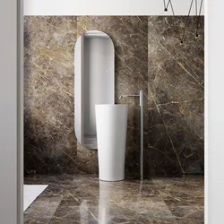 Lavabo freestanding 40x86 h cm bianco lucido - Frost