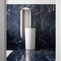 Lavabo freestanding 46x47x87 h cm bianco lucido - Frost