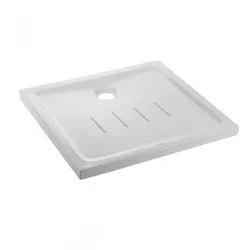 Piatto doccia 90x90x4,5 h cm bianco lucido - Tips