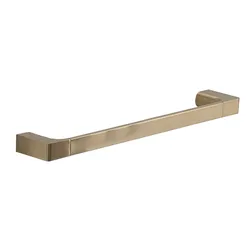 Gedy Pirenei Barra Portasciugamani 45 Cm – Ottone Nero, Fissaggio A Parete Con Viti Incluse