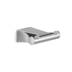 WENKO - Portasalviette Doppio Basic In Acciaio Inox, Wenko