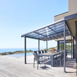 Telo per tetto pergola Jeffrey 2,85x1,9 m in poliestere grafite