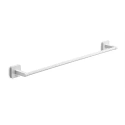 Portasalviette 60 cm in acciaio inox bianco opaco - Tonga di Gedy