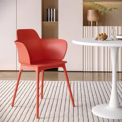 Poltrona design in polipropilene rosso - Stormy