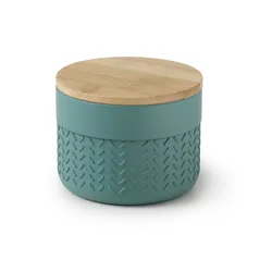 Contenitore da appoggio verde e bambù  - Thea di Gedy